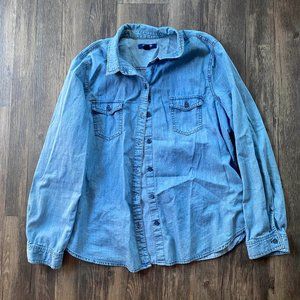 Denim Button Down